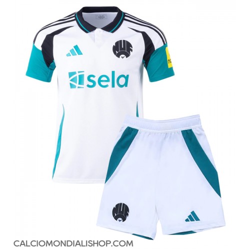 Maglie da calcio Newcastle United Terza Maglia Bambino 2024-25 Manica Corta (+ Pantaloni corti)